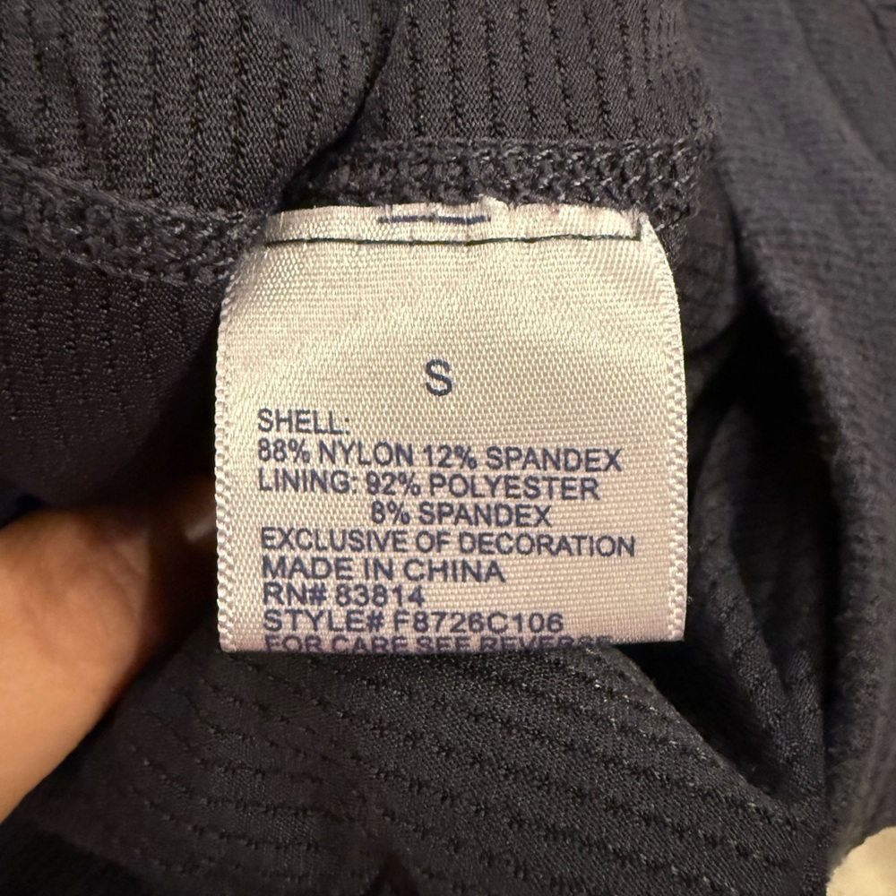 TE VERDE Womens Navy Blue Cargo Mini Skort Size Small - Picture 6 of 9